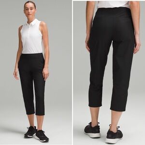 lululemon athletica Black Cropped Performance Pants